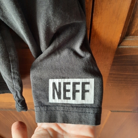 Disney × Neff Mickey Mouse M28 black long sleeve graphic t-shirt Size Medium - Picture 5 of 10